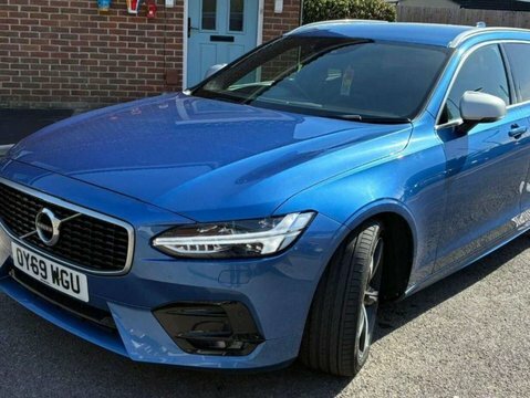 Volvo V90 2.0 V90 R-design Blue