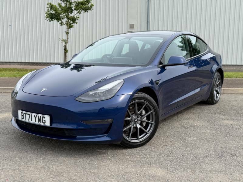 Tesla Model 3 Long Range Awd - 2021 71 BT71YMG Blue #4