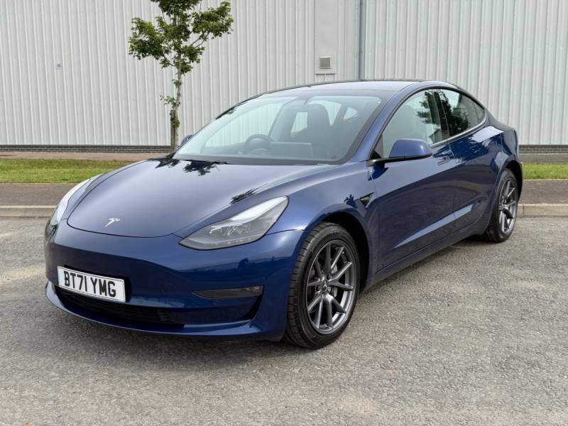Tesla Model 3 Long Range Awd - 2021 71 BT71YMG Blue #5