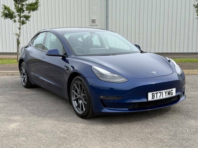 Tesla Model 3 Long Range Awd - 2021 71 BT71YMG Blue #2