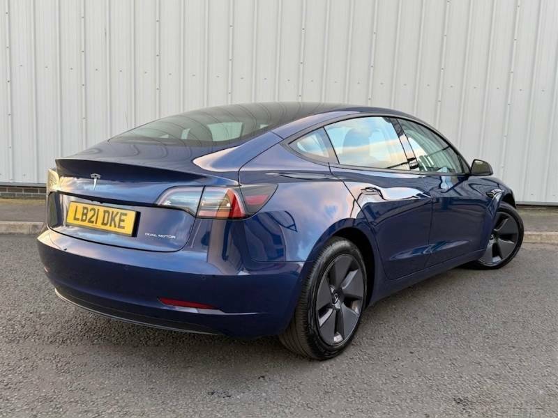 Tesla Model 3 Long Range Awd - 2021 21 Blue #4