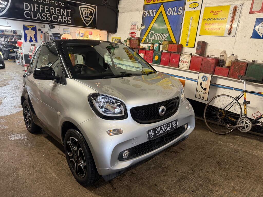 Smart Fortwo 1.0 Prime Premium Plus Twinamic Euro 6 S S Black