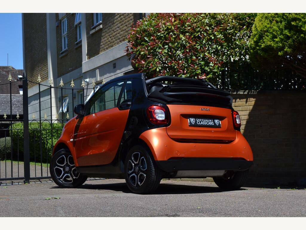 Smart Fortwo Cabrio 1.0 Prime Cabriolet Twinamic Euro 6 S S Orange #4