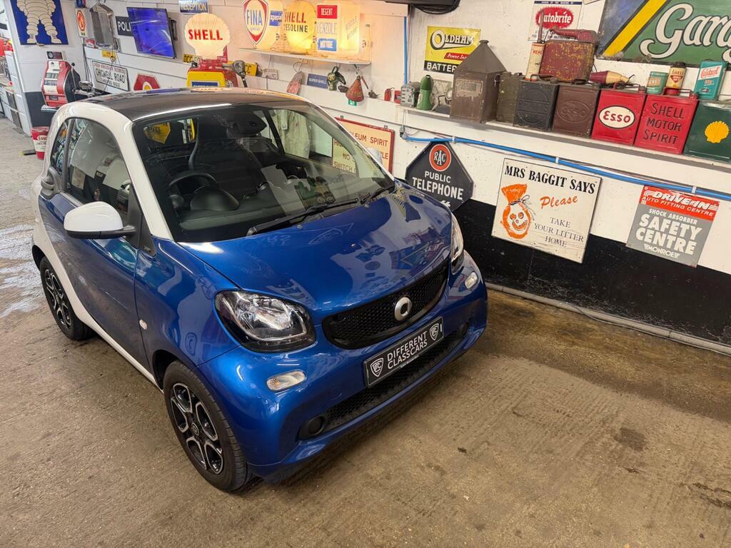 Smart Fortwo 0.9T Prime Premium Twinamic Euro 6 S S White