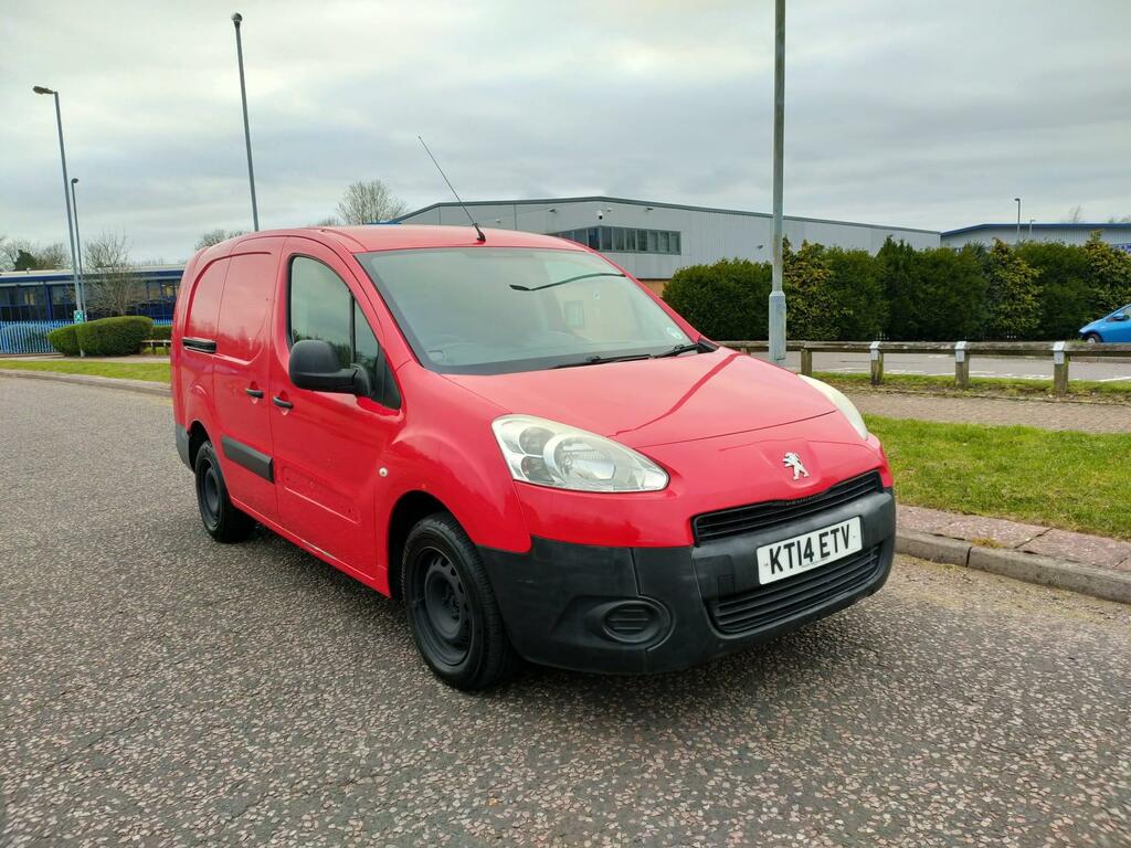 Peugeot Partner 1.6 Hdi 750 S L2 Red