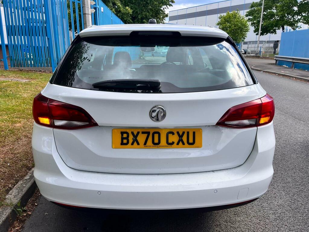 Vauxhall Astra 1.4I Turbo Sri Nav Sports Tourer Cvt Euro 6 Ss White #6