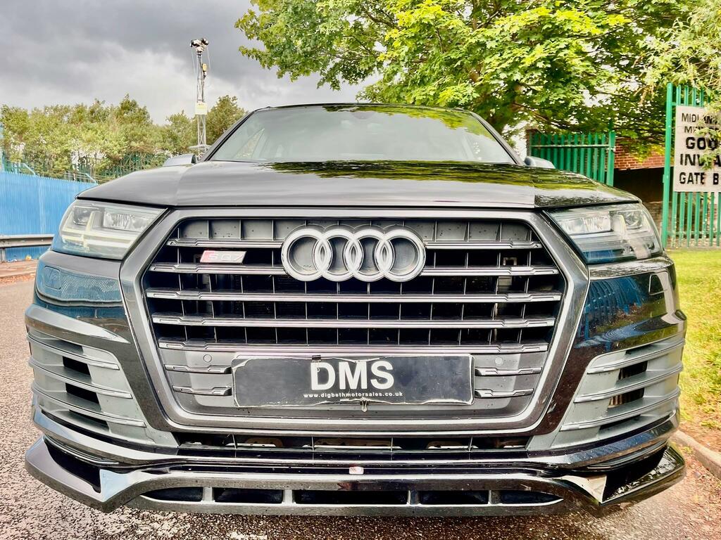 Audi SQ7 4.0 Tdi V8 Tiptronic Quattro Euro 6 Ss Black #6