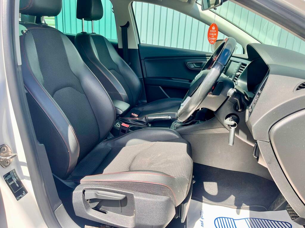 Seat Leon 2.0 Tdi Cr Fr Euro 5 Ss Black #14