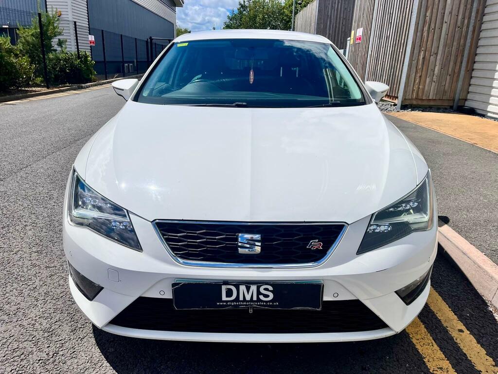 Seat Leon 2.0 Tdi Fr Dsg Euro 6 Ss White #2