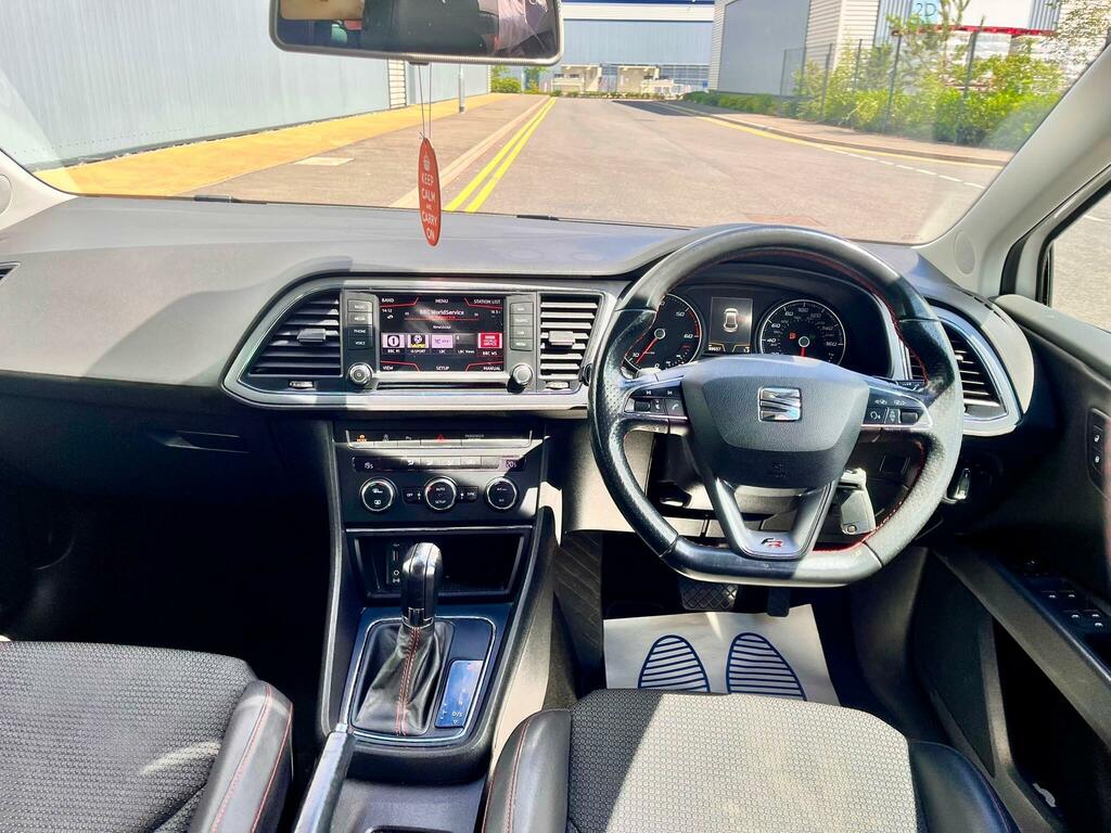 Seat Leon 2.0 Tdi Cr Fr Euro 5 Ss Black #9