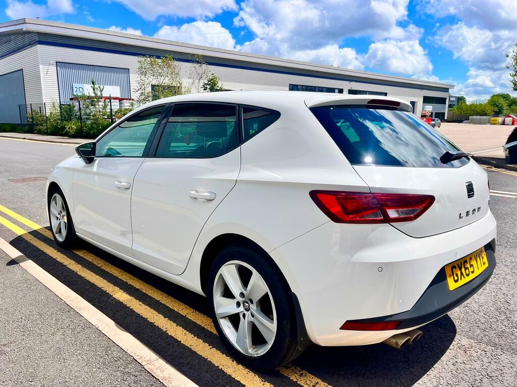 Seat Leon 2.0 Tdi Fr Dsg Euro 6 Ss White #4