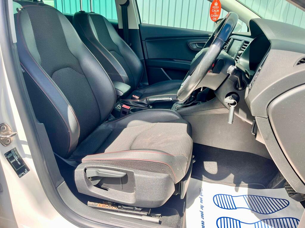 Seat Leon 2.0 Tdi Cr Fr Euro 5 Ss Black #12