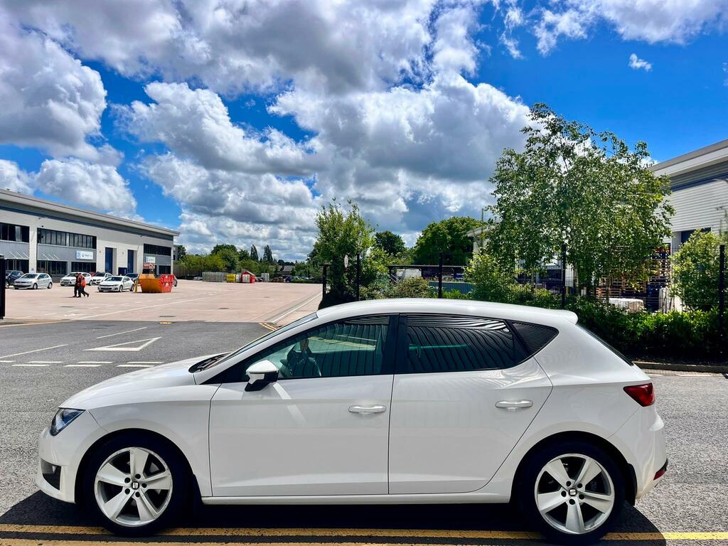 Seat Leon 2.0 Tdi Fr Dsg Euro 6 Ss White #5