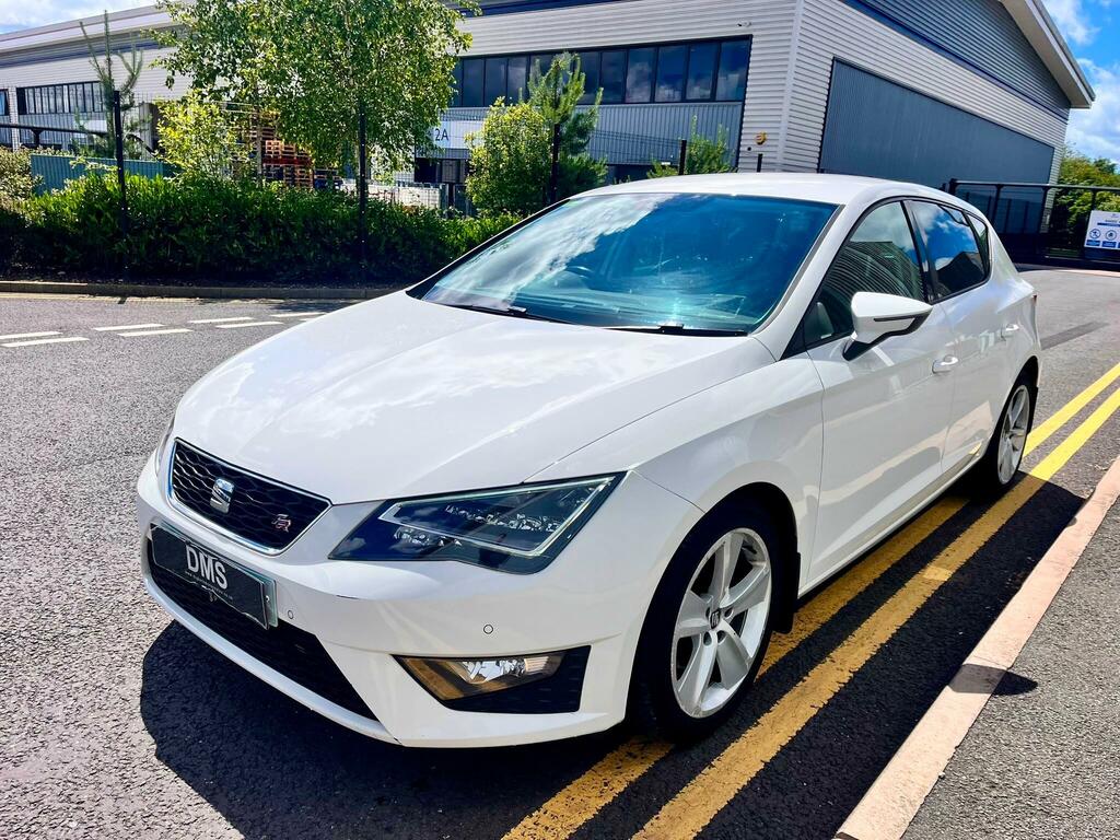 Seat Leon 2.0 Tdi Fr Dsg Euro 6 Ss White #3