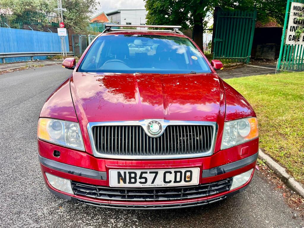 Skoda Octavia 2.0 Tdi Elegance Euro 4 Red #2