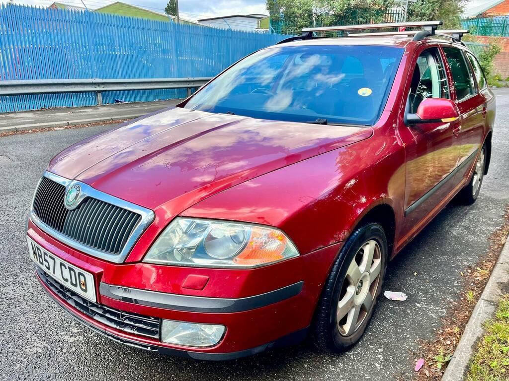 Skoda Octavia 2.0 Tdi Elegance Euro 4 Red #3