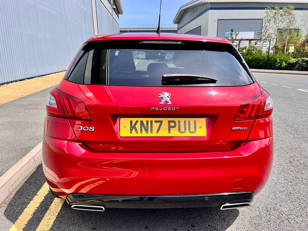 Peugeot 308 2.0 Bluehdi Gt Line Eat Euro 6 Ss Red #6