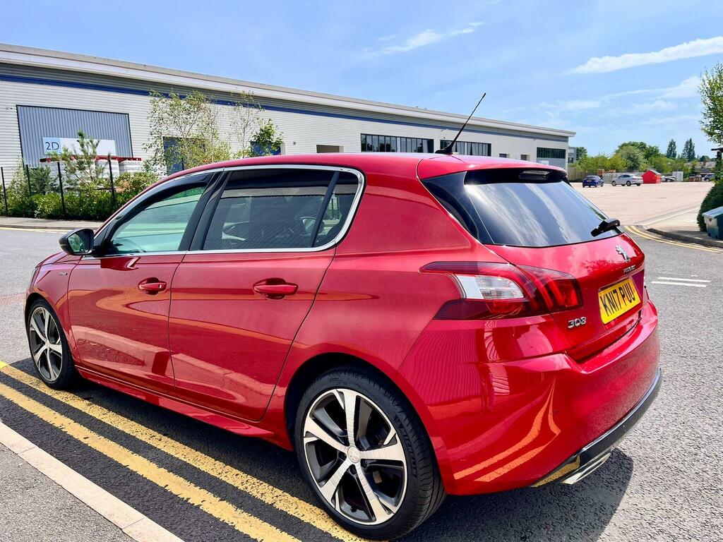 Peugeot 308 2.0 Bluehdi Gt Line Eat Euro 6 Ss Red #4