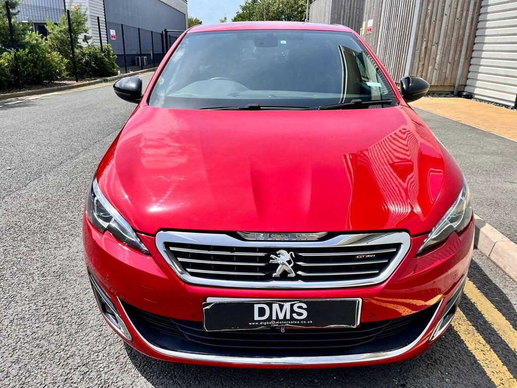 Peugeot 308 2.0 Bluehdi Gt Line Eat Euro 6 Ss Red #2