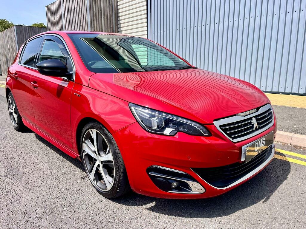 Peugeot 308 2.0 Bluehdi Gt Line Eat Euro 6 Ss Red