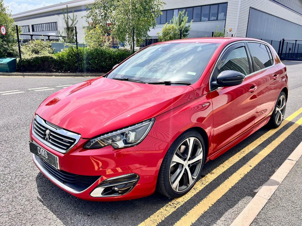 Peugeot 308 2.0 Bluehdi Gt Line Eat Euro 6 Ss Red #3