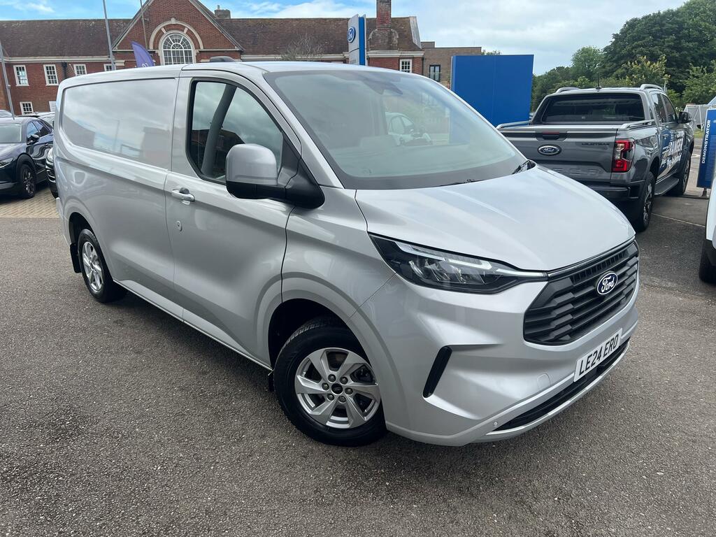 Ford Transit Custom 2.0 280 Ecoblue Limited Panel Van Manua LE24ERO Silver #2