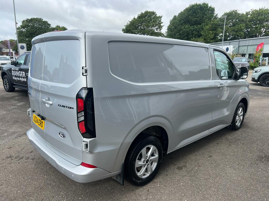 Ford Transit Custom 2.0 280 Ecoblue Limited Panel Van Manua LE24ERO Silver #6