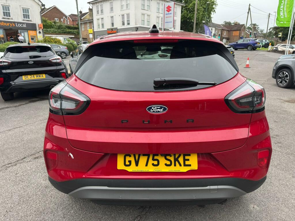 Ford Puma 1.0T Ecoboost Mhev Titanium Suv Hybrid Red #5