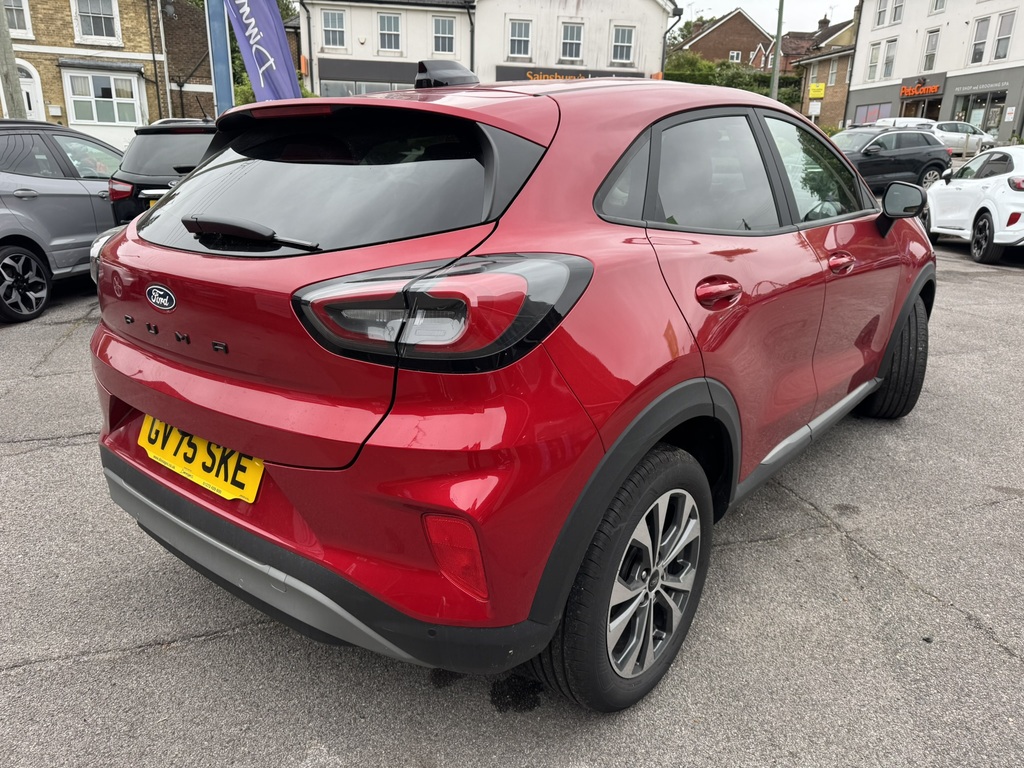 Ford Puma 1.0T Ecoboost Mhev Titanium Suv Hybrid Red #4