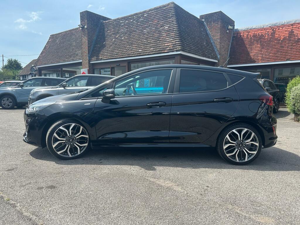 Ford Fiesta 1.0T Ecoboost Mhev St-line X Edition Hatchback GX73JJV Black #4