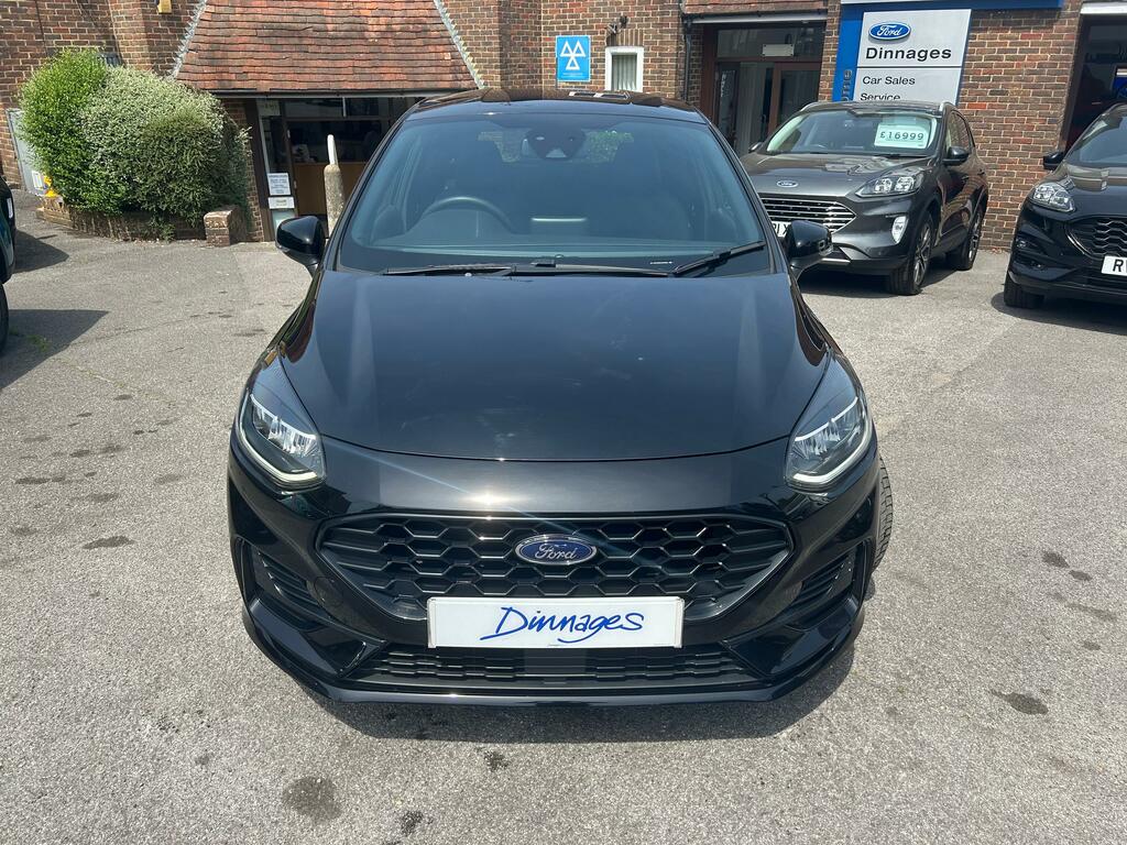 Ford Fiesta 1.0T Ecoboost Mhev St-line X Edition Hatchback GX73JJV Black #2