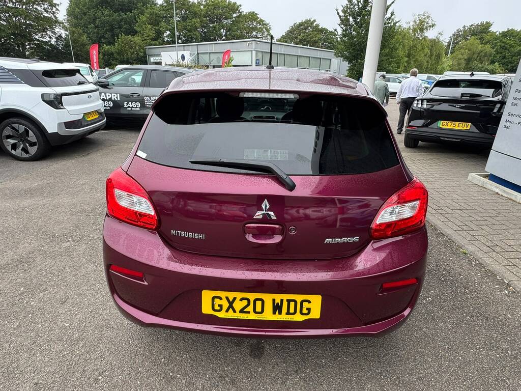 Mitsubishi Mirage 1.2 3 Hatchback Euro 6 Ss 79 Purple #4