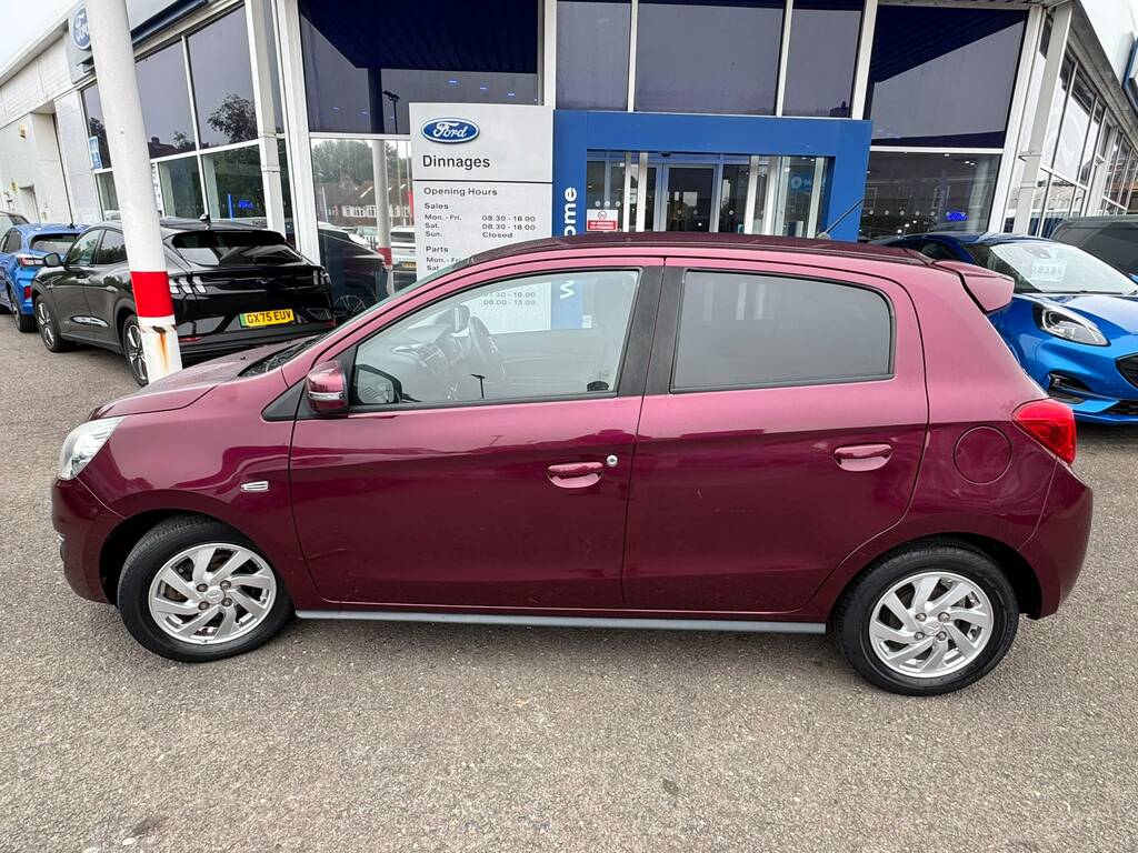 Mitsubishi Mirage 1.2 3 Hatchback Euro 6 Ss 79 Purple #6