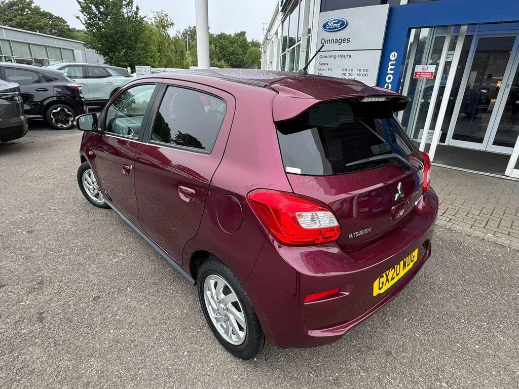 Mitsubishi Mirage 1.2 3 Hatchback Euro 6 Ss 79 Purple #5