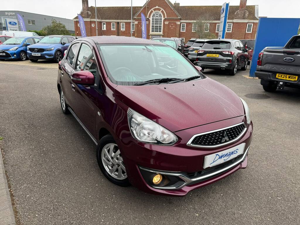 Mitsubishi Mirage 1.2 3 Hatchback Euro 6 Ss 79 Purple