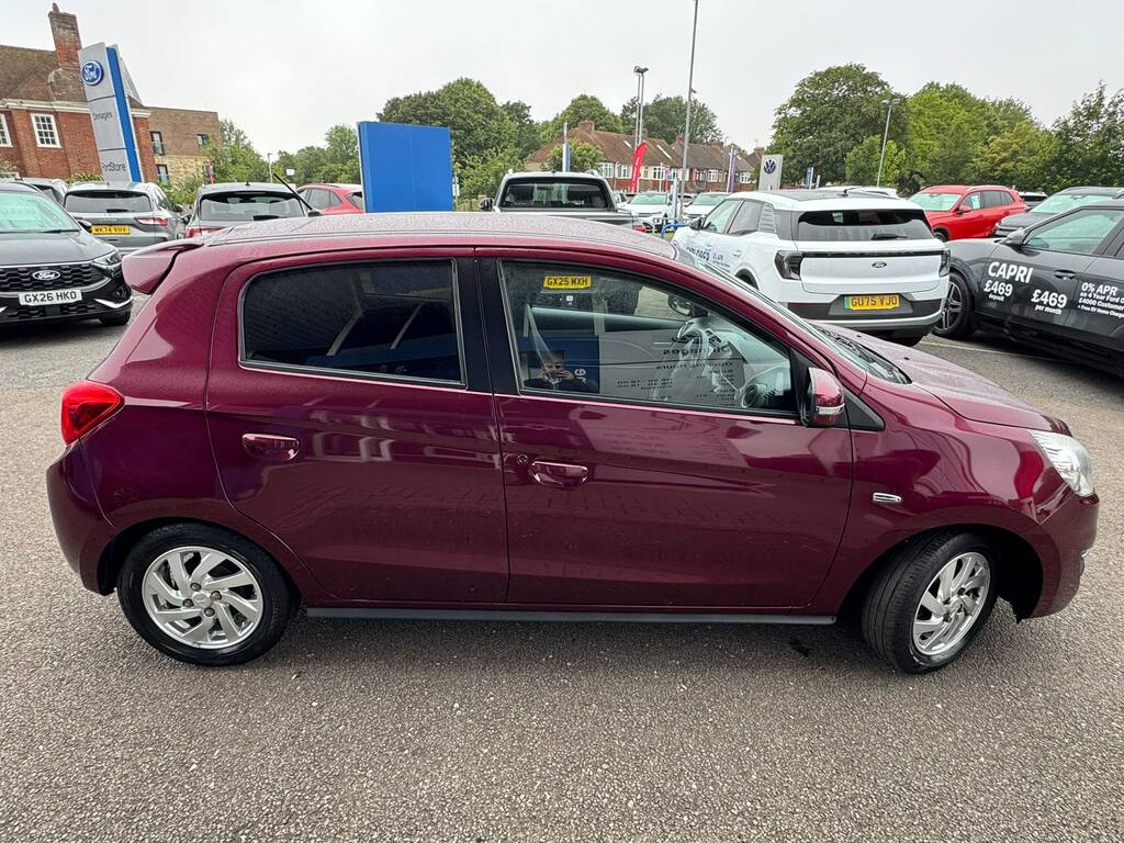 Mitsubishi Mirage 1.2 3 Hatchback Euro 6 Ss 79 Purple #2