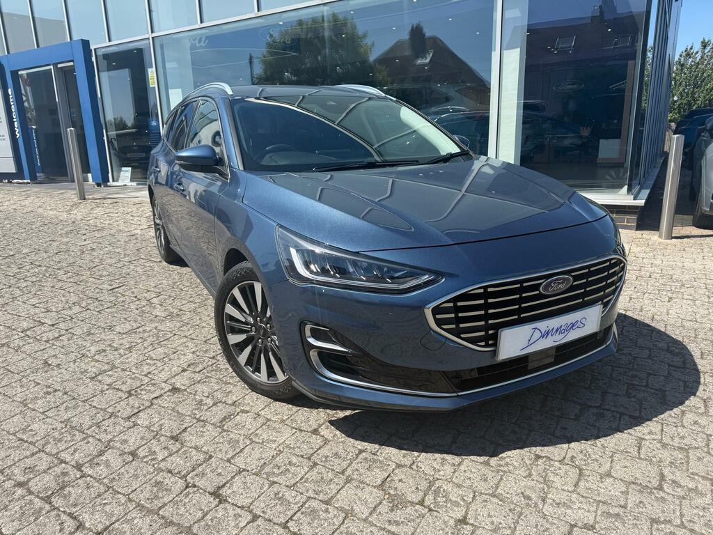 Ford Focus 1.0T Ecoboost Titanium Vignale Estate M Blue