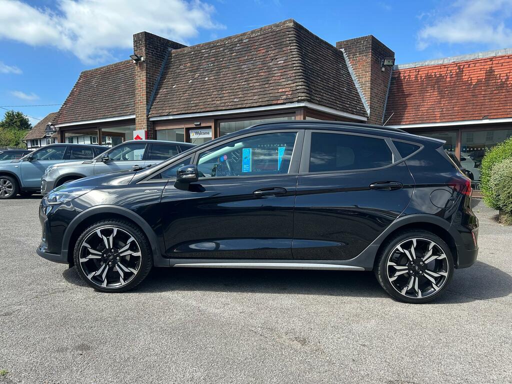 Ford Fiesta 1.0T Ecoboost Active X Hatchback GX24LKG Black #4