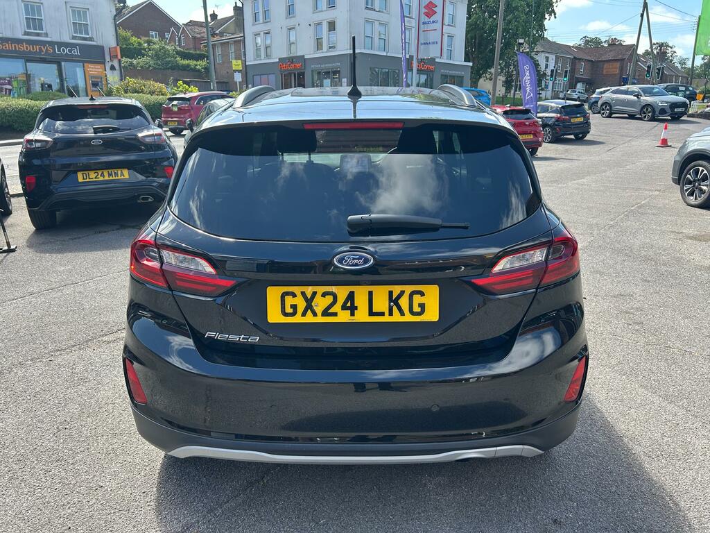 Ford Fiesta 1.0T Ecoboost Active X Hatchback GX24LKG Black #6