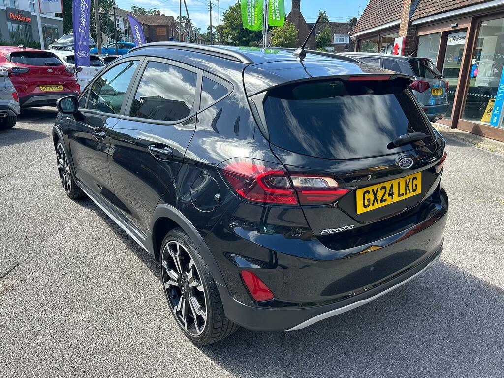 Ford Fiesta 1.0T Ecoboost Active X Hatchback GX24LKG Black #5