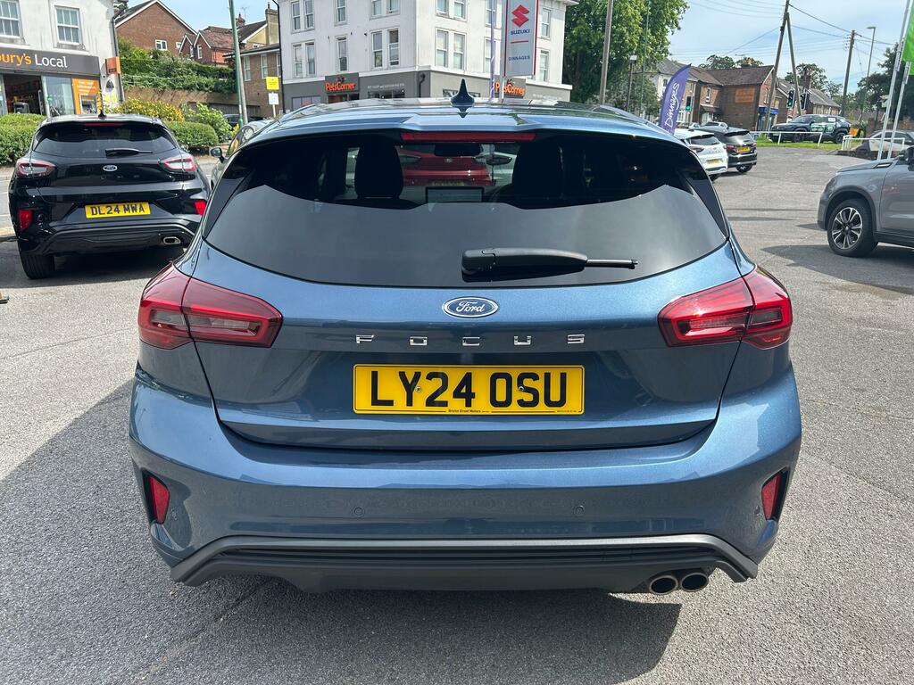 Ford Focus 1.0T Ecoboost Mhev St-line Hatchback Hy LY24OSU Blue #6