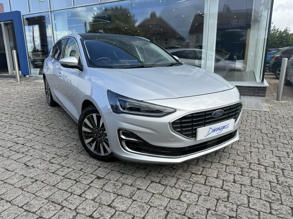Ford Focus 1.0T Ecoboost Mhev Titanium Vignale Hatchback Silver