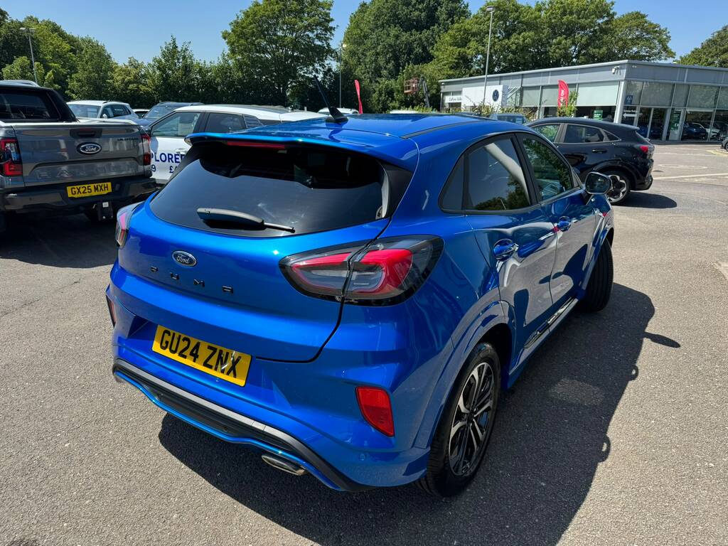 Ford Puma 1.0T Ecoboost Mhev St-line Suv Hybrid D GU24ZNX Blue #3