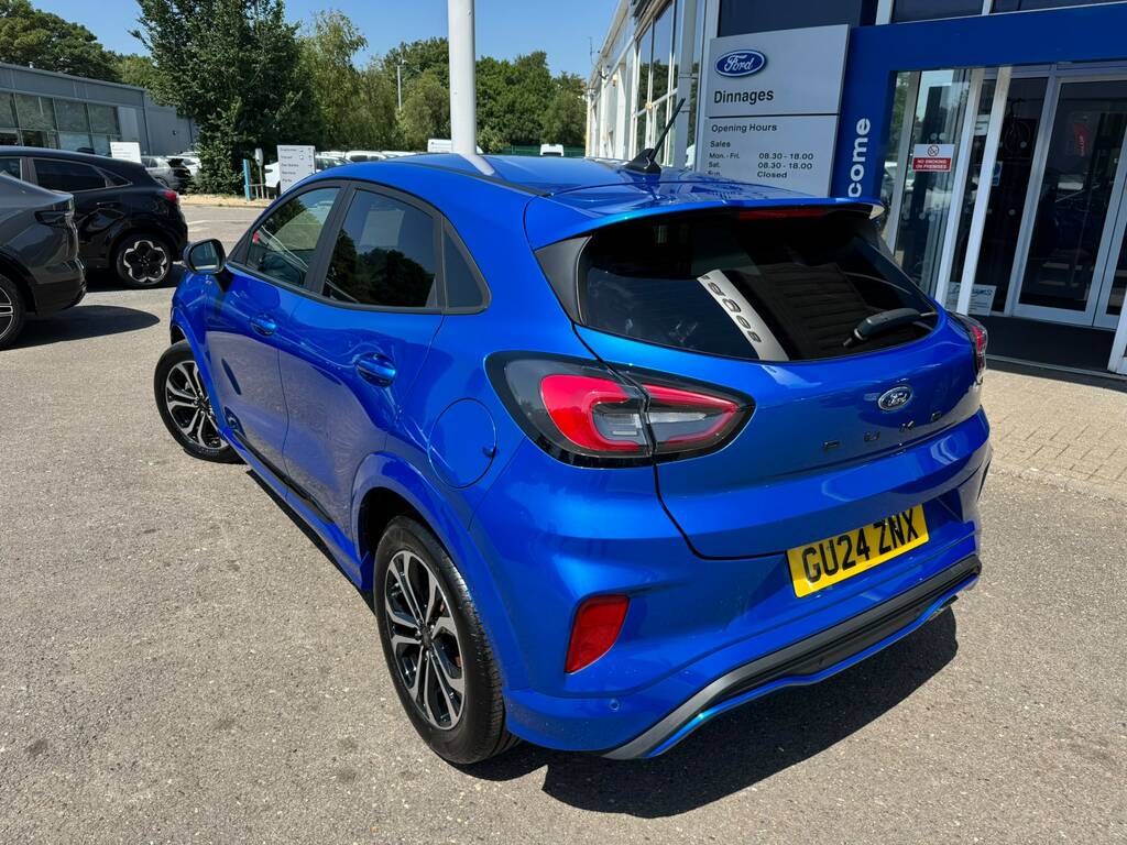 Ford Puma 1.0T Ecoboost Mhev St-line Suv Hybrid D GU24ZNX Blue #5