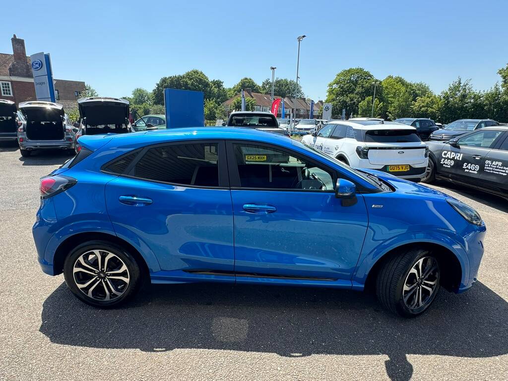 Ford Puma 1.0T Ecoboost Mhev St-line Suv Hybrid D GU24ZNX Blue #2
