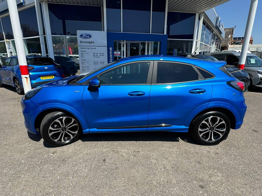 Ford Puma 1.0T Ecoboost Mhev St-line Suv Hybrid D GU24ZNX Blue #6