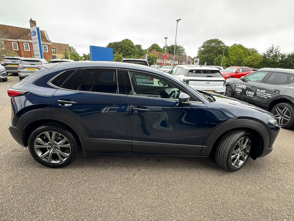 Mazda CX-30 2.0 E-skyactiv X Mhev Gt Sport Suv GX23KSY Blue #2