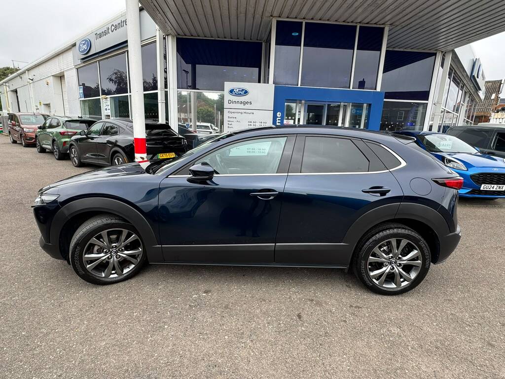 Mazda CX-30 2.0 E-skyactiv X Mhev Gt Sport Suv GX23KSY Blue #6