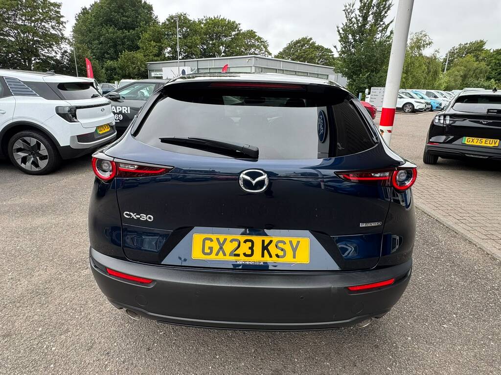 Mazda CX-30 2.0 E-skyactiv X Mhev Gt Sport Suv GX23KSY Blue #4