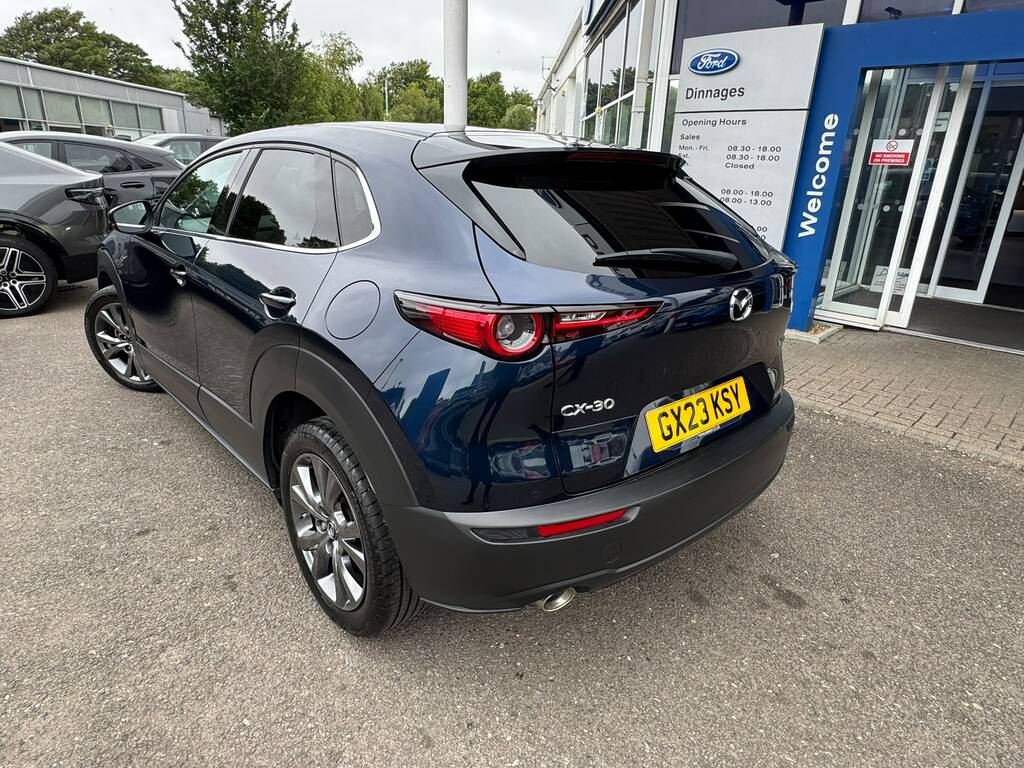 Mazda CX-30 2.0 E-skyactiv X Mhev Gt Sport Suv GX23KSY Blue #5
